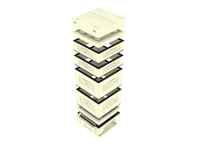 Комплект 26 улей 12 рамочный Дадан