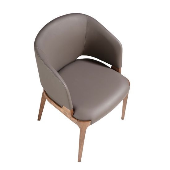 Стул 4108/ACH21093 из экокожи и основой из массива ясеня Испания 