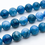 Апатит, диаметр 10-10,2 мм, цена за 10 шт (1/4 нити)