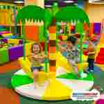 Электрическая карусель детская 4KIDS "Банановый ураган"