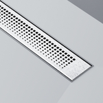Душевой лоток AM.PM PrimeFlow 60 W02SC-P11-060-01SB с решеткой Хром матовый Cut Gradient