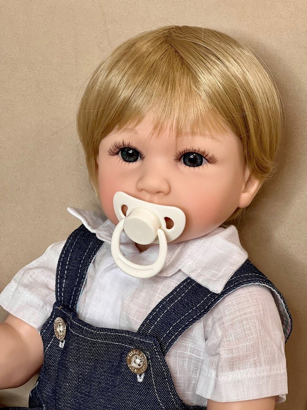 Кукла Реборн виниловая 55см в пакете (FA-326)