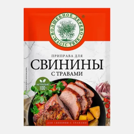 Приправа Волшебное дерево для свинины с травами 30г