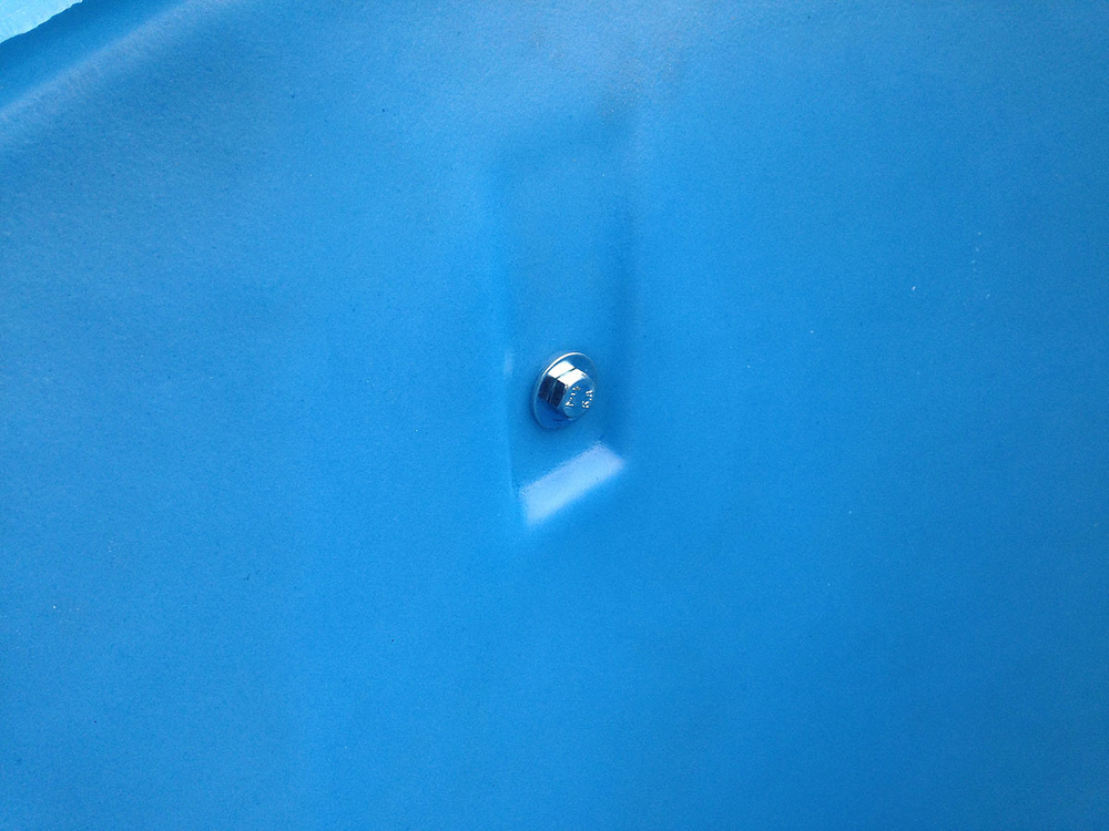 Приёмная секция мусоросброса «Стандарт» Полимер-Групп(917x917x1100см;9кг;синий) - арт.559331