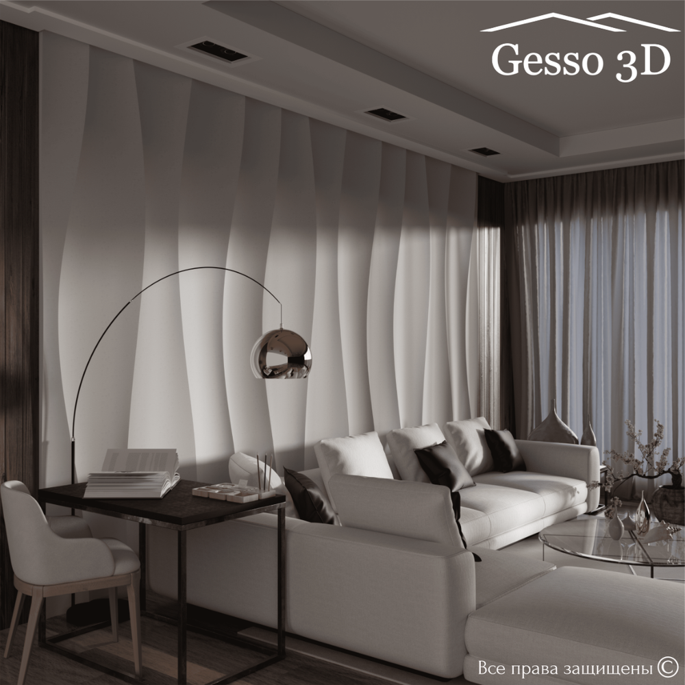 Гипсовая панель Риф-4