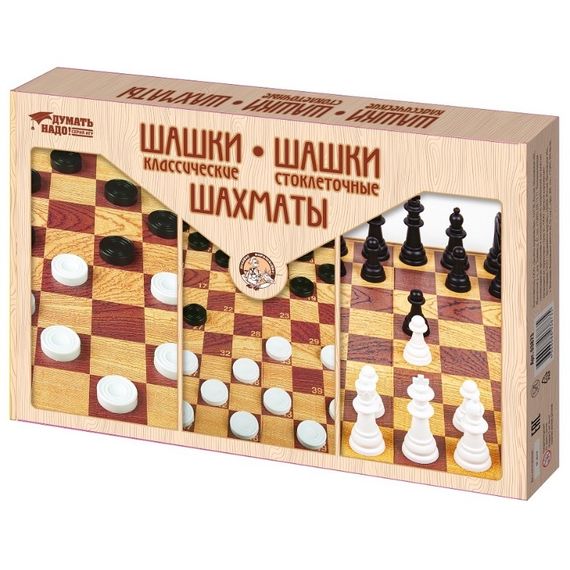 Игра &quot;Шашки классические, Шашки стоклеточные, Шахматы&quot;
