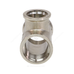 Тройник латунь никель переходной Ду 25х20х25 (1"х3/4"х1") ВР VALFEX VF.750.N.100.034.100