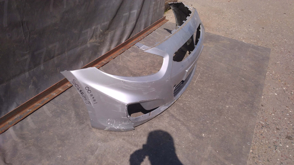 Бампер передний Hyundai Solaris 1 (RB) 10-14 Б/У Оригинал 865114L000