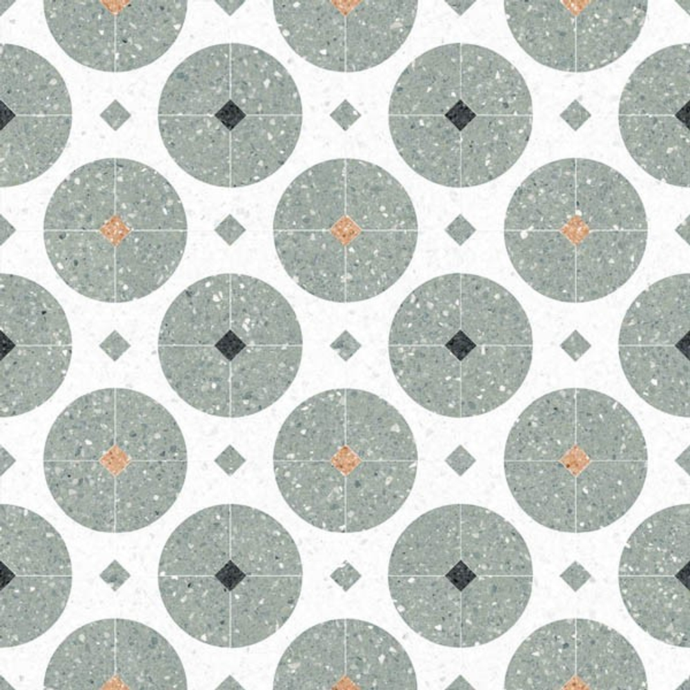 Vives NIZA OCTOGONO VALETA VERDE 20X20