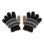 Перчатки чёрный/бежевый, р-р 14. 9147123/А.S204-M, 1 шт.