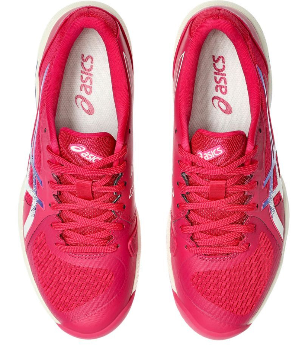 Женские Кроссовки теннисные Asics Solution Swift FF 2 - ярко-розовый/темно-кобальтовый