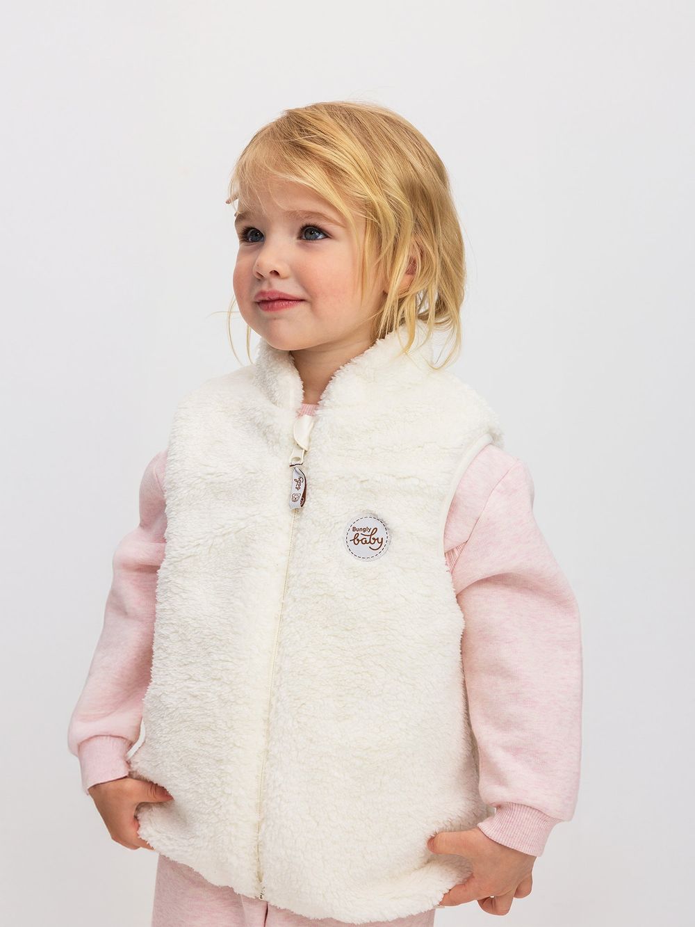 Жилет двухсторонний "Молоко" 0+