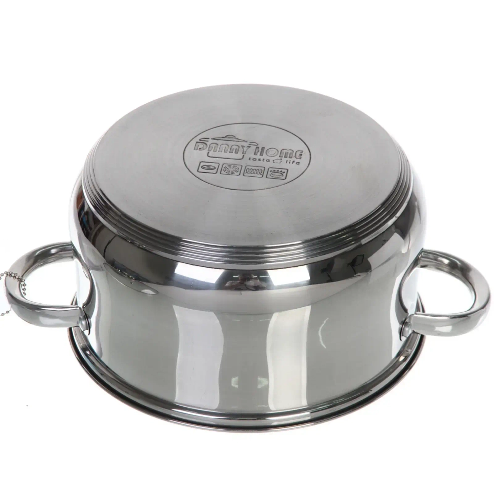 Кастрюля из нержавеющей стали OLIVIA 4,7л, индукция, DH12-22