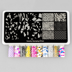 Пластина Swanky Stamping 020