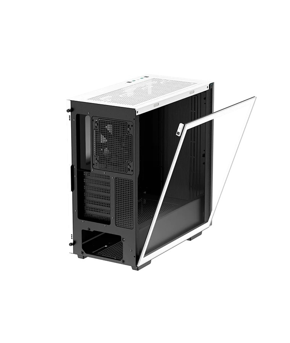 Корпус MidiTower Deepcool CH510 без БП, бок.окно, белый, EATX (R-CH510-WHNNE1-G-1)