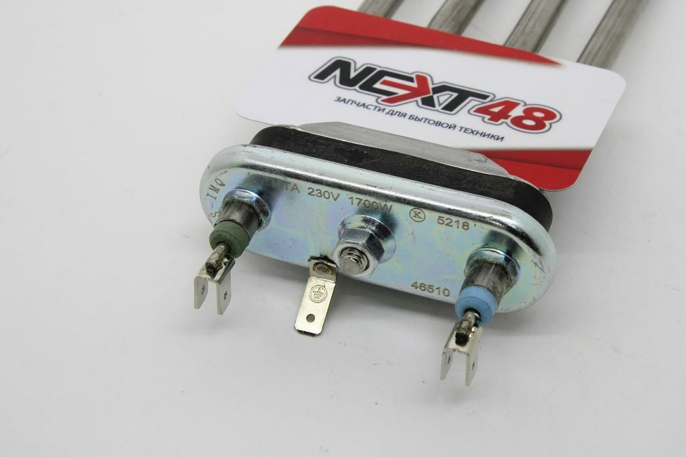 Тэн 1700W, слегка изогнут, без отверстия, L=175 мм, l=13 мм