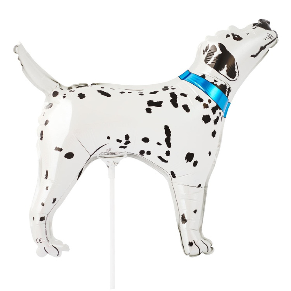 Шар Фольгированный Далматин настоящий (Белый)