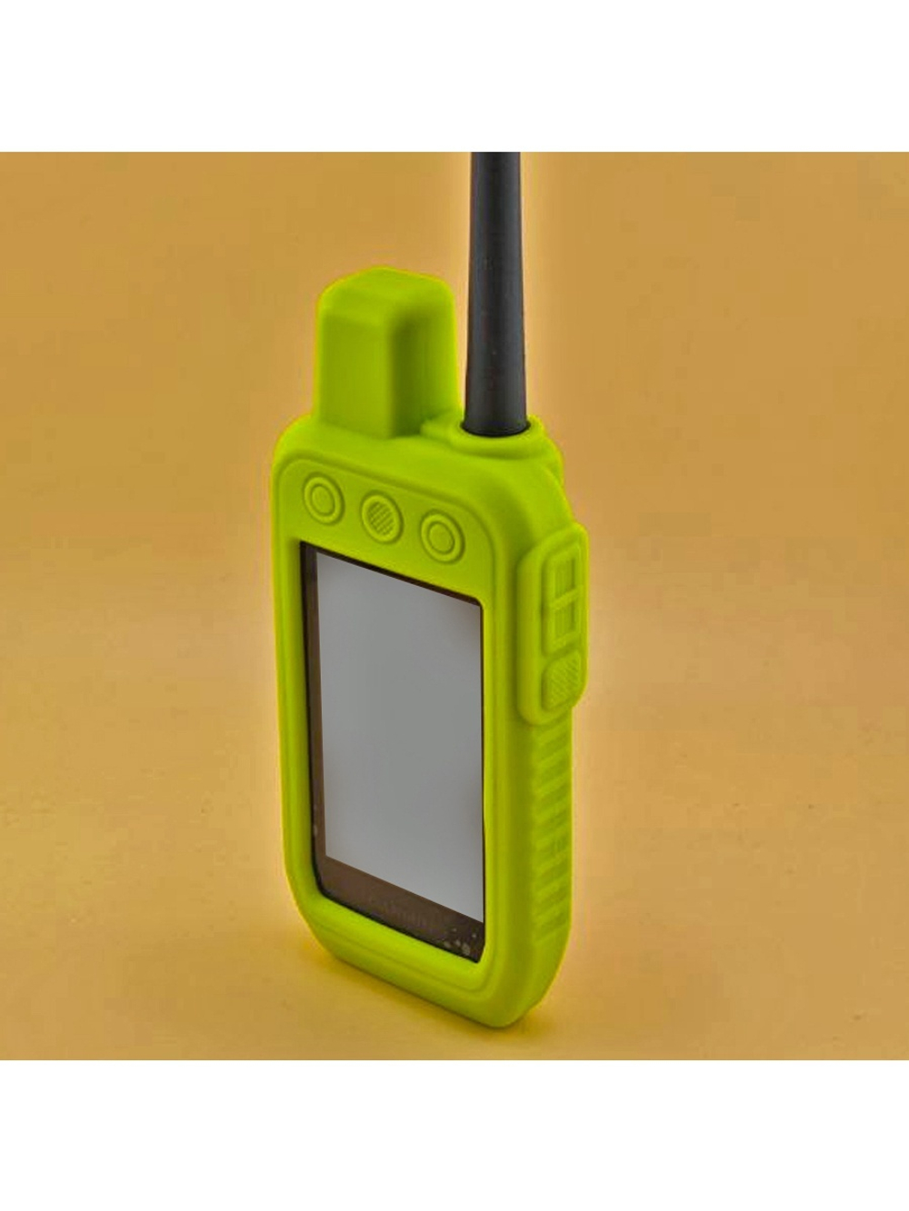 Чехол силиконовый для Garmin Alpha 200 / 300 защитный противоскользящий бампер (Лайм)