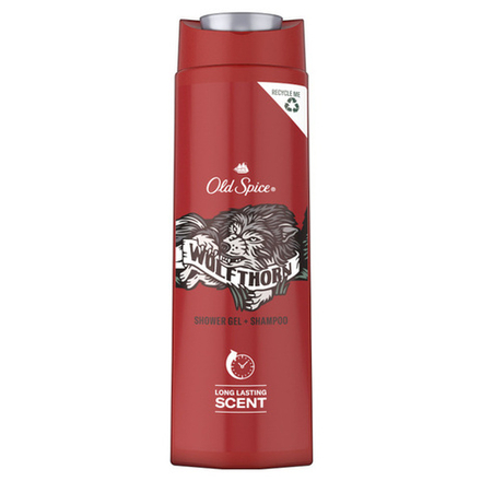 OLD SPICE 400мл Гель для душа + шампунь Wolfthorn