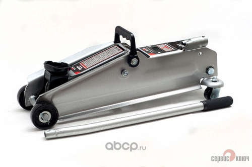 Домкрат подкатной 3 т. (133-387 мм) (Сервис Ключ)