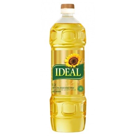Масло подсолнечное Ideal 1 л