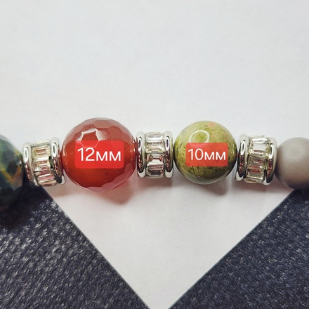 Бусина рондель, сталь, шикарная lux проставка, фианиты, р-р 8×6мм
