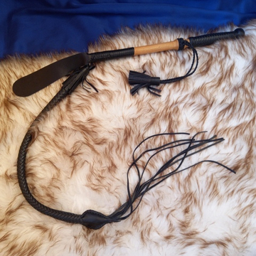 Нагайка Донская, рукоять полуоплетенная