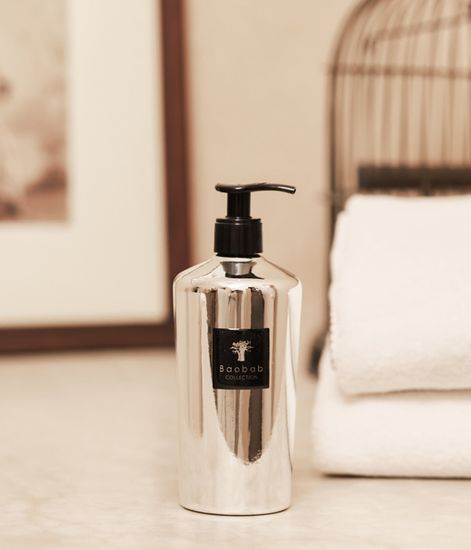 Gentlemen in silver, набор моющий гель для рук и рефилл Cosmetics, Baobab Collection