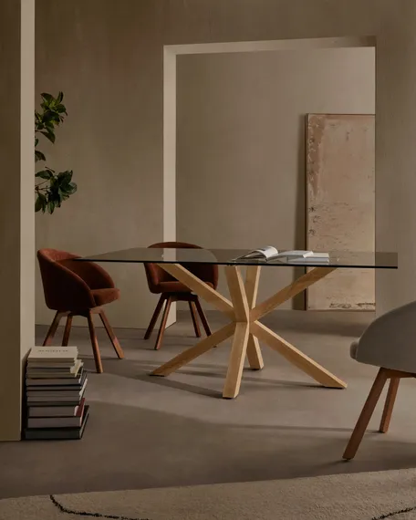 Стол Argo 160x90 см, стекло