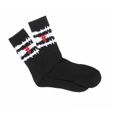 Носки Fallen STATIC SOCK - BLACK / WHITE