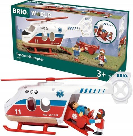 Brio World Rescue Helicopter Спасательный вертолет Брио 36022