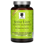 New Nordic, Веганские жевательные таблетки Active Liver™, со вкусом персика и манго, 60 жевательных конфет