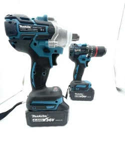 Набор 2в1 бесщеточный набор 21 v гайковерт 300Nm, бесщеточный шуруповерт с ударом