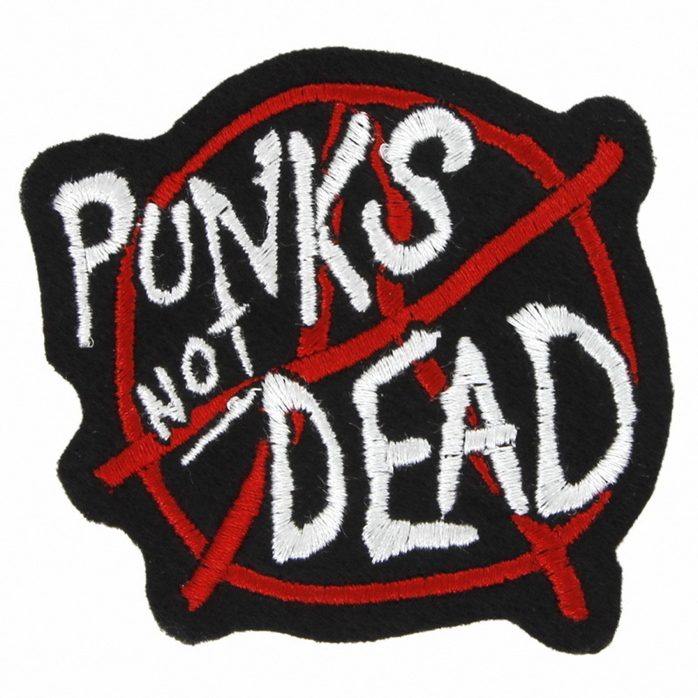 Нашивка Punk Not Dead (013)