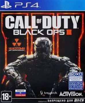 PS4 Call of Duty: Black Ops 3 Б/У CUSA-02624 (Английская версия)