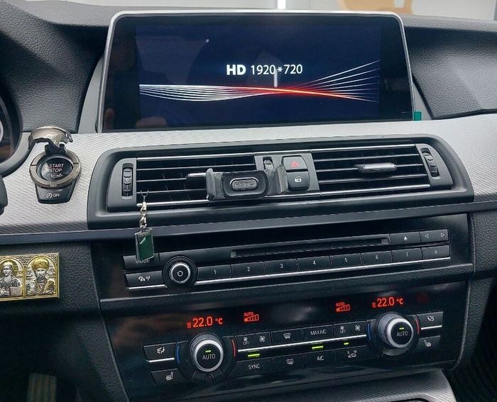 Магнитола для BMW 5 (F10) 2010-2012 CIC - Parafar PF5278a128/128 монитор 10.25" на Android 12, Быстрая, CarPlay, 4G SIM-слот