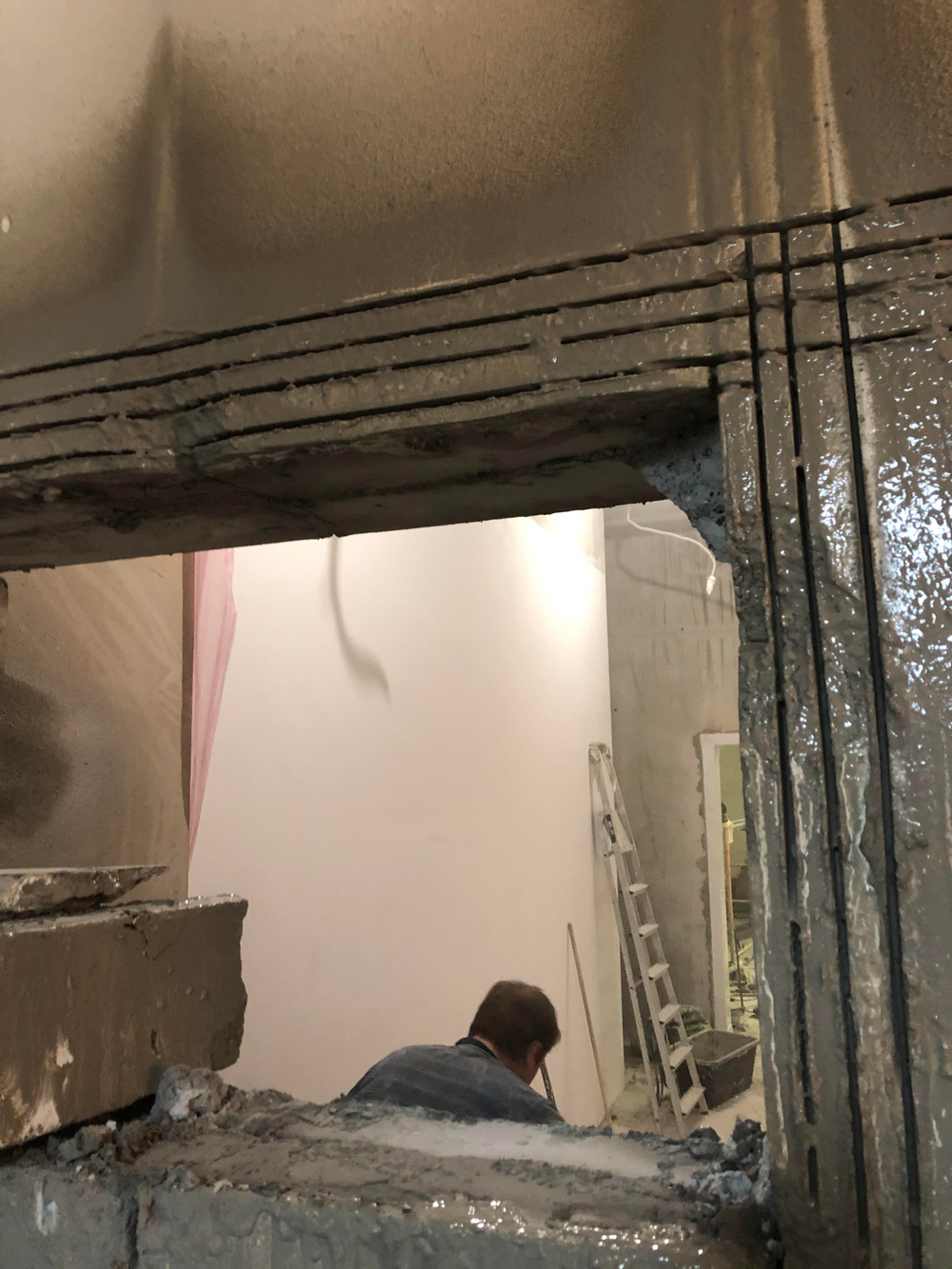 Усиление проемов. Создание проемов в стенах.