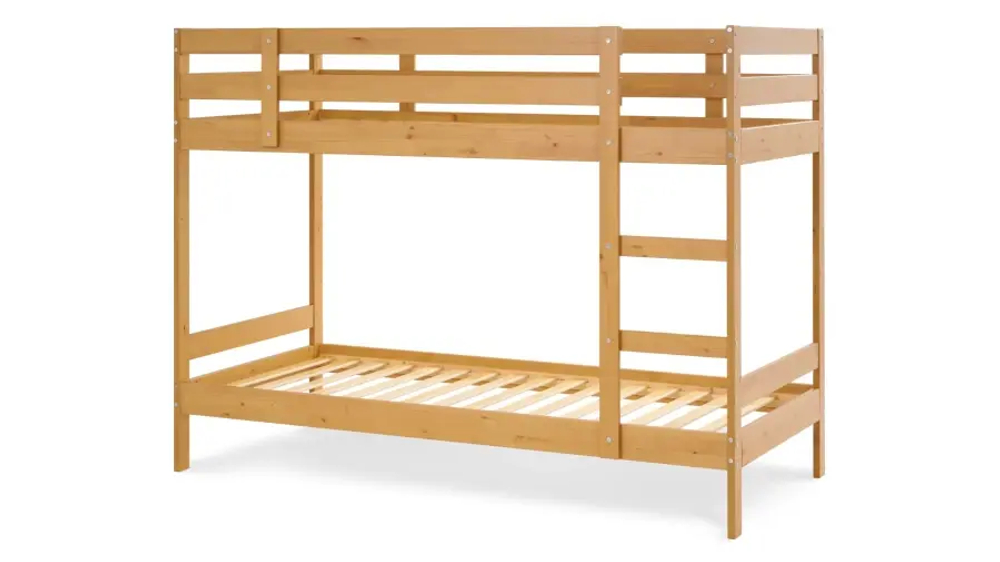 Кровать двухъярусная - аналог IKEA MYDAL/ МИДАЛ/ ОШ / ИКЕА, 90x200 см, светло-коричневый