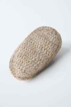 ZARA ПИНЕТКИ-БОСОНОЖКИ, ЭКРЮ