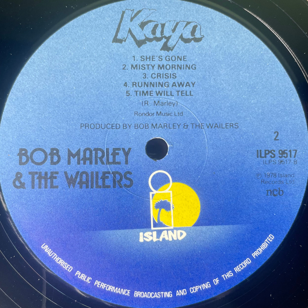 Bob Marley & The Wailers - Kaya (Скандинавия 1978г.)