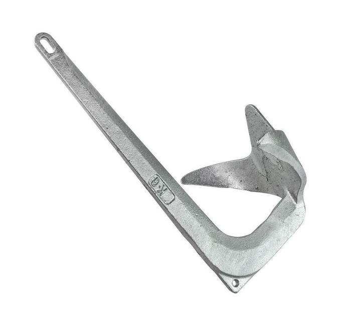 Якорь Брюса 7.5 кг, оцинкованный, Marine Rocket