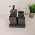 Набор из андезита 7 предм Bhatroom Set Grey NM-65309 (17см*17см) квадрат 0898