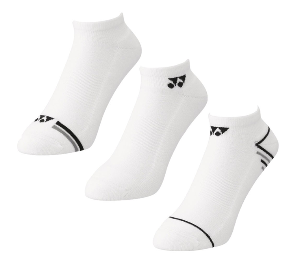 Теннисные носки Yonex Low Cut 3P - white