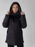 Анорак зимний женский ткань мембрана Город Горький черный