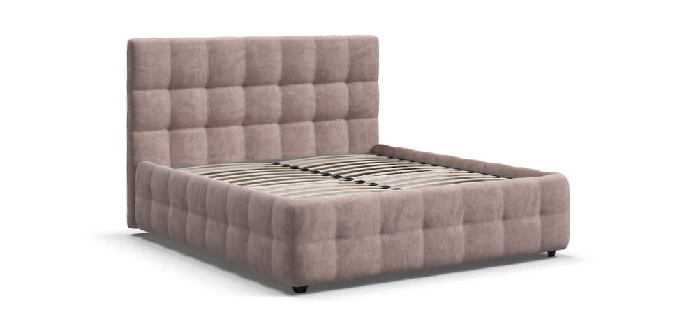 Кровать BOSS Велюр Royal пион NEW