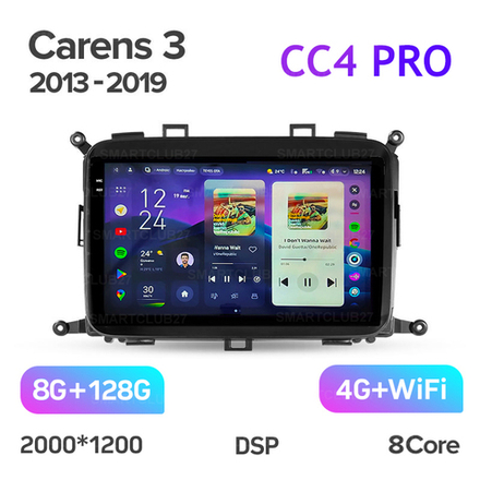 Teyes CC4 Pro 9" для KIA Carens 2013-2019