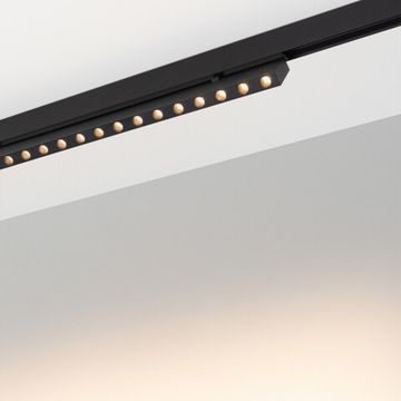 Магнитный трековый светодиодный светильник 30W 3000K 034232 чёрный Mag-25 Arlight