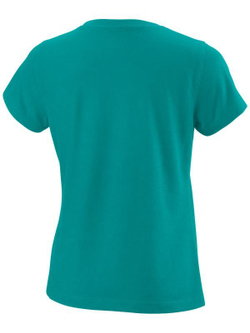 Футболка для девочки теннисная Wilson Inverted Cone Tech Tee G - tropical green