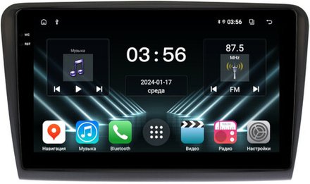 Магнитола для Skoda Superb B6 2008-2014 - FarCar DX306M монитор 10.36" IPS на Android 13, 4+64Гб, CarPlay