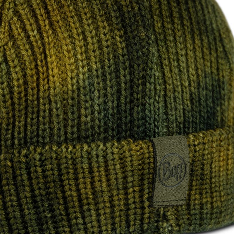 Вязаная шапка Buff Knitted Hat Ervin Khaki Фото 4